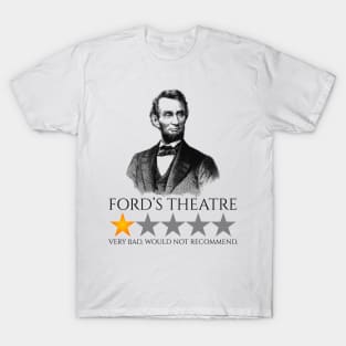 Abraham Lincoln - Ford’s Theatre - American History T-Shirt